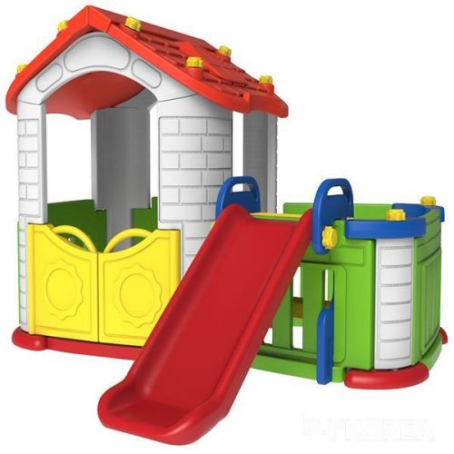Big House with slide 03 (red)