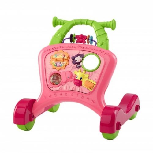 Bright Starts Sit to Strand Walker Pink