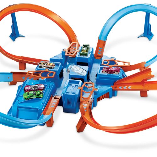 Hot Wheels Criss Cross Crash + 1pcs mobil