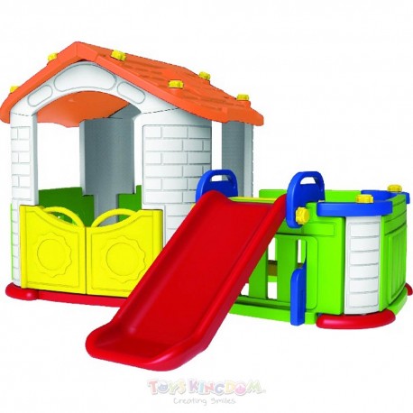 Big House with Slide 01 (orange)