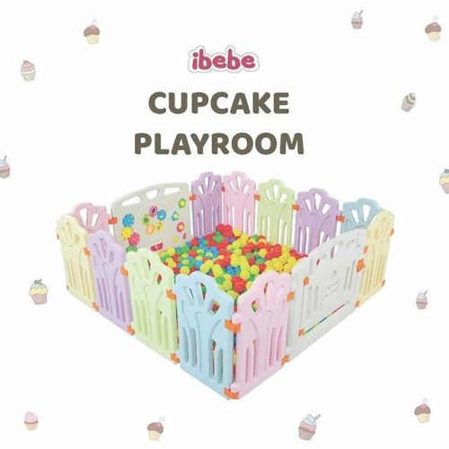 ibebe cupcake Baby Playroom Playfence (10+2)