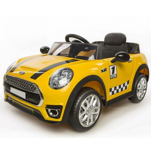 Mobil Aki Mini Cooper Yellow (lapisan ban)