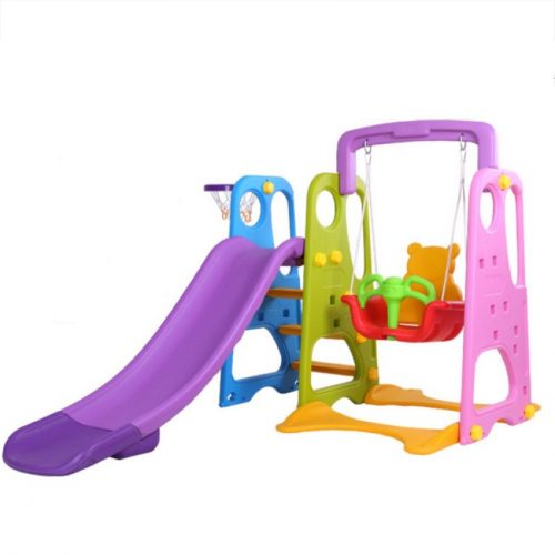 Swing Slide 3in1 Premium Playground Colourfull