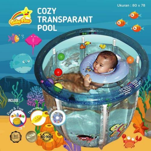 Baby Flow Cozy Transparant blue