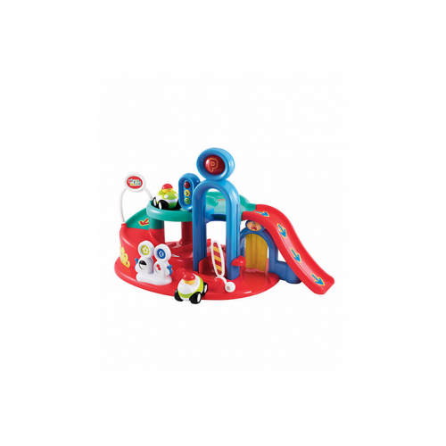Elc Whizz World Garage (Yellow, Red, Blue)